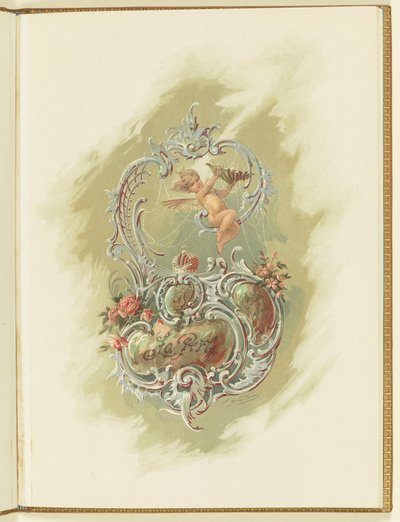 Program for balletten La Perle av Marius Petipa og Riccardo Drigo, 1896. av Alexander von Hohen