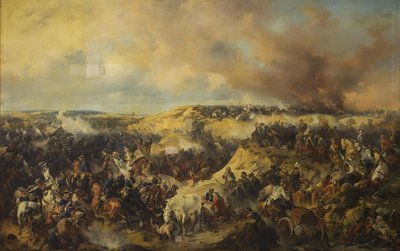 Slaget ved Kunersdorf 12. august 1759, 1848 av Alexander von Kotzebue