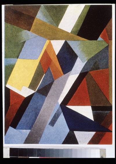 Fargerytme, 1921 av Alexandra Alexandrowna Exter