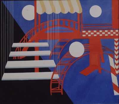 Scenografirevy for Edition Décors de Théatre, 1927 av Alexandra Alexandrowna Exter
