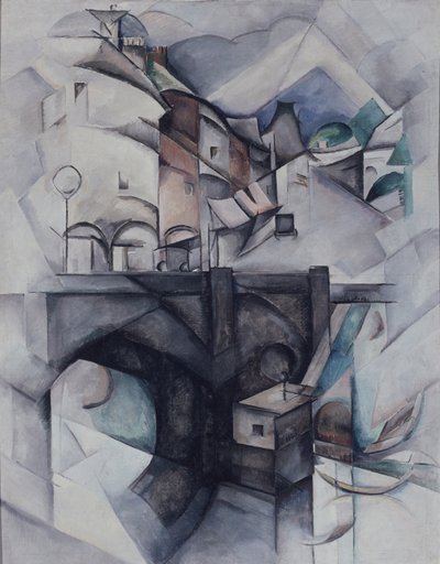 Broen. Sèvres, 1912 av Alexandra Alexandrowna Exter