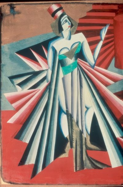 Figur av Herodias av Alexandra Alexandrowna Exter