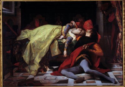 Francesca de Rimini og Paolo Malatesta døde (1284). Maleri av Alexandre Cabanel (1823-1889) av Alexandre Cabanel