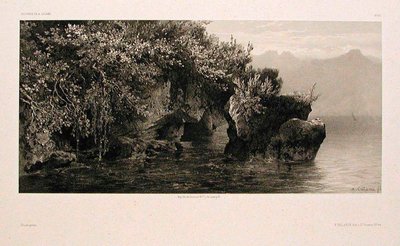 Breddene av Genfersjøen av Alexandre Calame