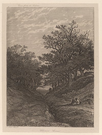 Hul sti av Alexandre Calame