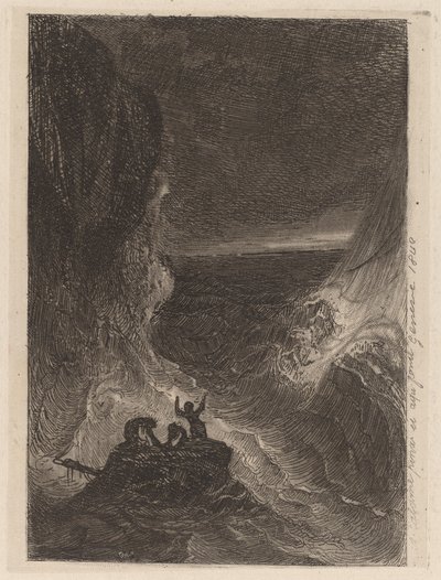 Skipsvrak av Alexandre Calame
