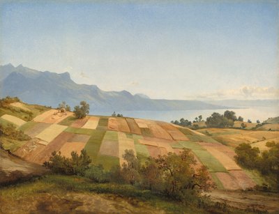 Sveitsisk landskap, ca. 1830. av Alexandre Calame