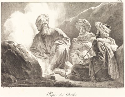 Resten av araberne av Alexandre Evariste Fragonard