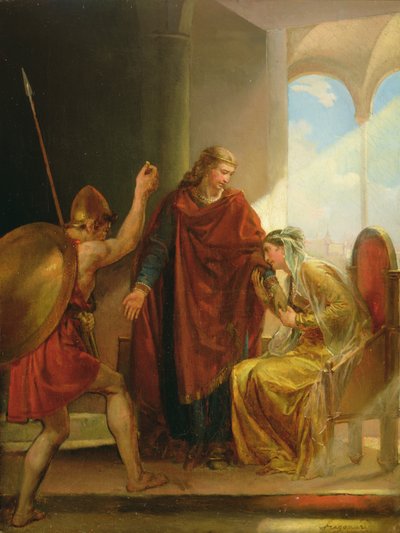 Tilbakekallingen av Childeric av Alexandre Evariste Fragonard