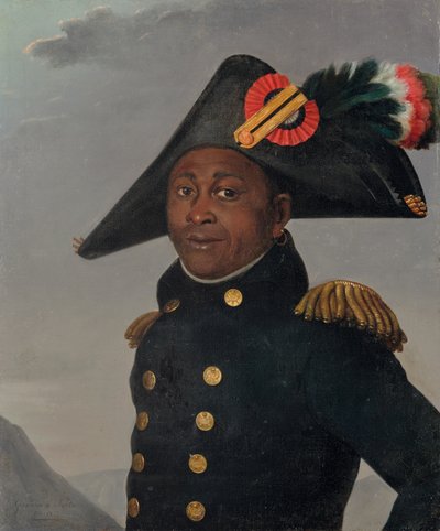 Portrett av François-Dominique Toussaint Louverture av Alexandre François Louis de Girardin