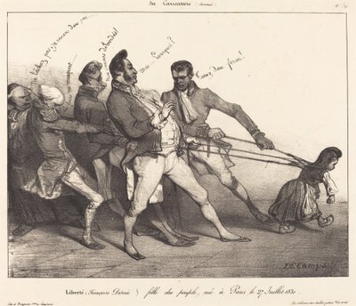 Frihet av Alexandre Gabriel Decamps