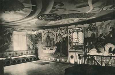 Dekorasjoner i en sal, c1927 av Alexandre Jacovleff