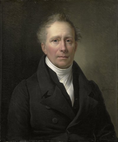 Daniel Francis Schas (1772-1848), medlem av rådet for handel og koloniene fra 1814 til 1820 av Alexandre Jean Dubois Drahonet (signed by artist)