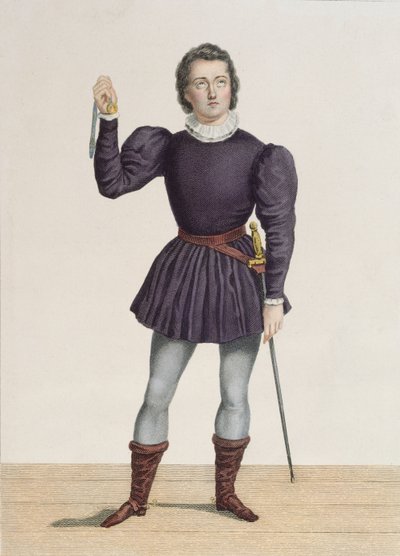 Frederick Lemaitre (1800-76) som Edgard i 