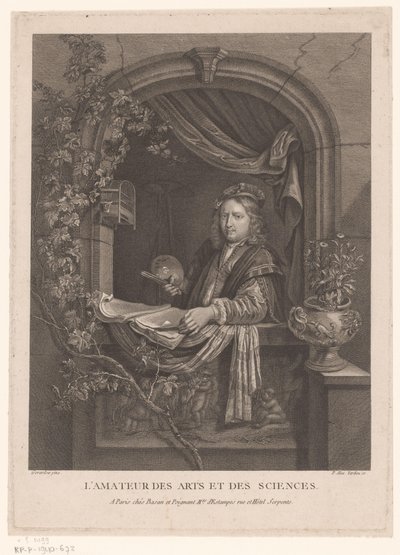 Selvportrett av Gerard Dou L