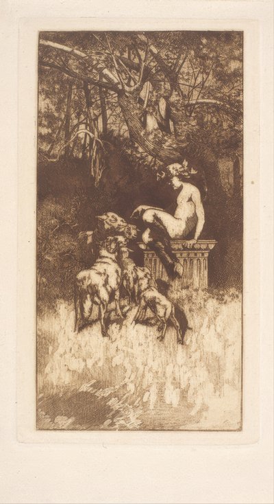 Allegorisk komposisjon av Alexandre de Riquer