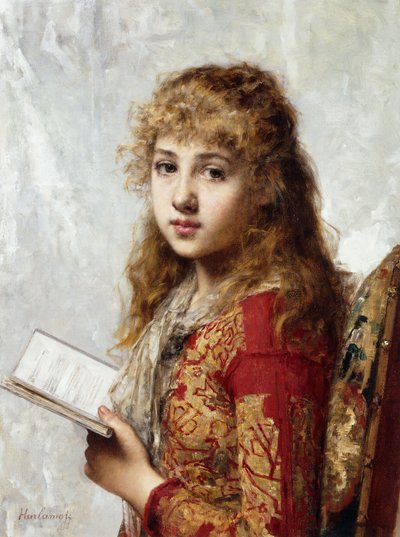 Kontemplasjon, av Alexei Alexevich Harlamoff