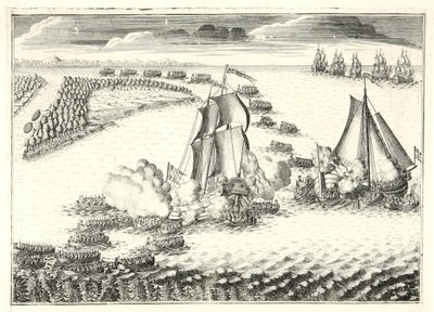 Slaget ved munningen av Neva 18. mai 1703, 1720-årene av Alexei Fyodorovich Zubov