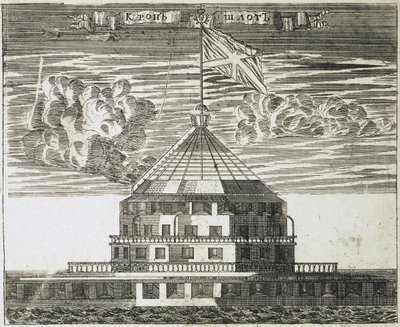 Fort Kronschlot i Kronstadt, 1717 av Alexei Ivanovich Rostovtsev