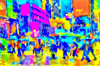 Direkte bevegelse, 2020 (blandet media) av Alexei Makhov