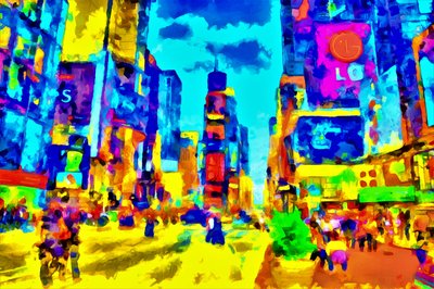 Himmelens skygger, 2020 (blandet media) av Alexei Makhov