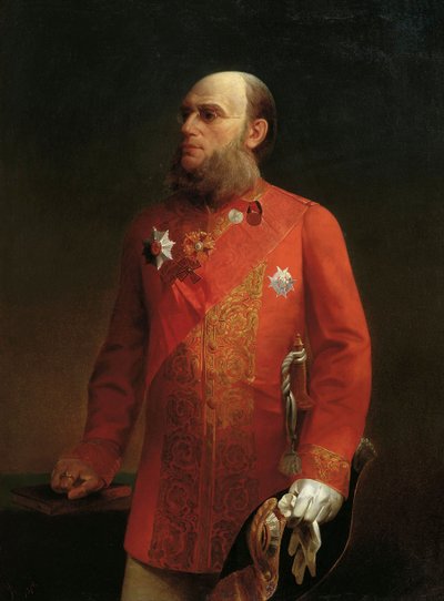 Portrett av den russiske geografen Pyotr Semenov-Tyan-Shansky