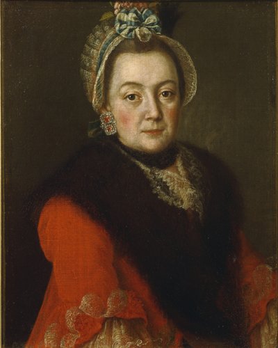 Portrett av Anna Ivanovna Kolycheva, 1768 av Alexei Petrovich Antropov