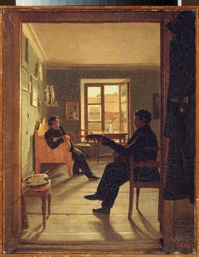 Latelier des freres Chernetsov (Chernetsov). Nikanor Grigorievich Chernetsoff (ved Chernetsov ved Chernitsy av Alexei Vasilievich Tyranov
