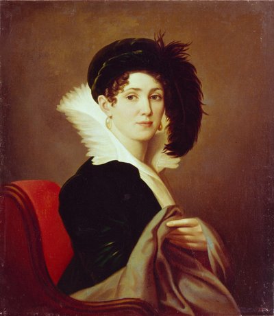 Portrett av Maria Petrovna Buyalskaya, 1824 av Alexei Yegorovich Yegorov