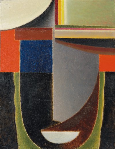 Abstrakt hode: Andante; Abstrakt hode: Andante, 1933 av Alexej von Jawlensky
