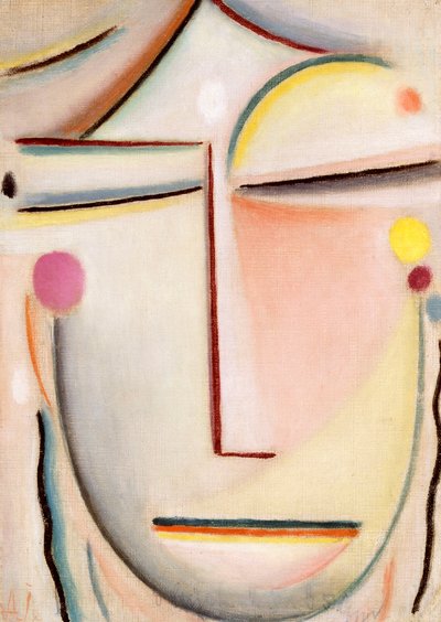 Abstract of a Head: Morning light, ca. 1920 av Alexej von Jawlensky