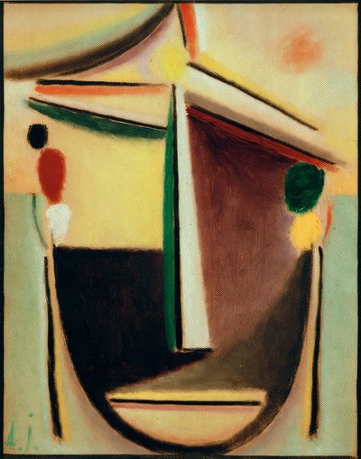 Abstrakt hode av Alexej von Jawlensky