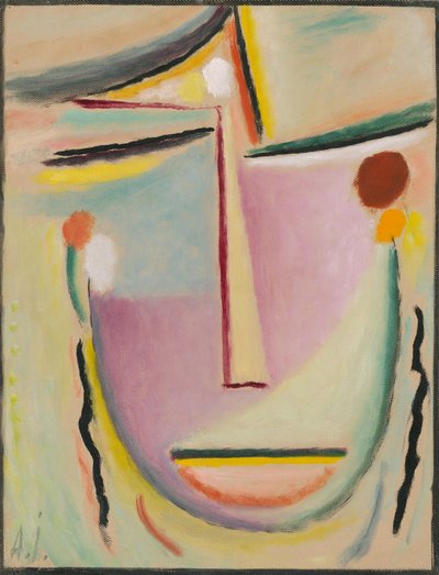 Abstrakt hode av Alexej von Jawlensky