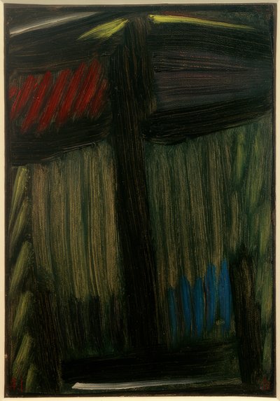 Flott meditasjon: vinternatten av Alexej von Jawlensky