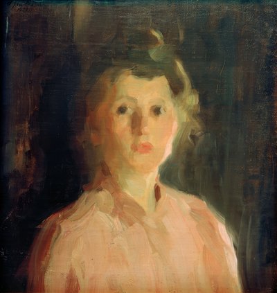 Helene på femten år av Alexej von Jawlensky