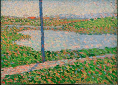 Landskap med innsjø av Alexej von Jawlensky
