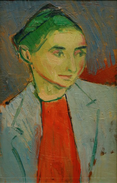 Latvisk jente av Alexej von Jawlensky