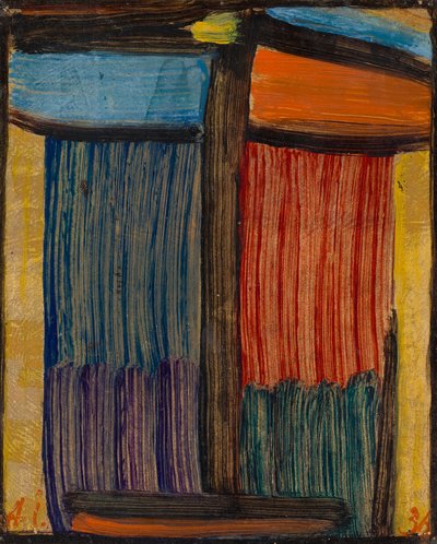 Meditation auf Goldgrund av Alexej von Jawlensky
