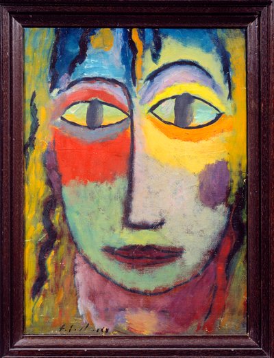 Manet. Maleri av russeren Alexei von Javlensky (Alexi von Jawlensky, Alexej von Javlenski) (1864-1941), 1900-tallet. Lyon, Musee des Beaux Arts. av Alexej von Jawlensky
