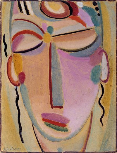 Mystisk hode: Meditasjon av Alexej von Jawlensky