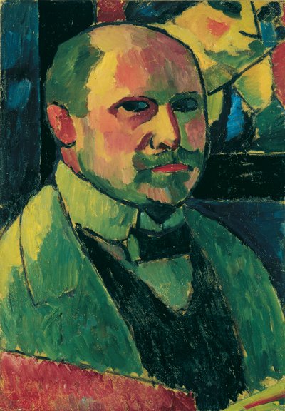 selvportrett av Alexej von Jawlensky
