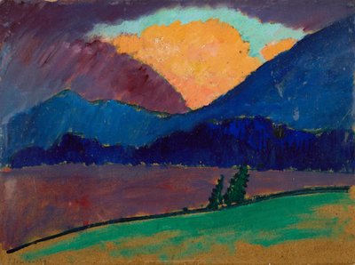 Sommerkveld i Murnau av Alexej von Jawlensky