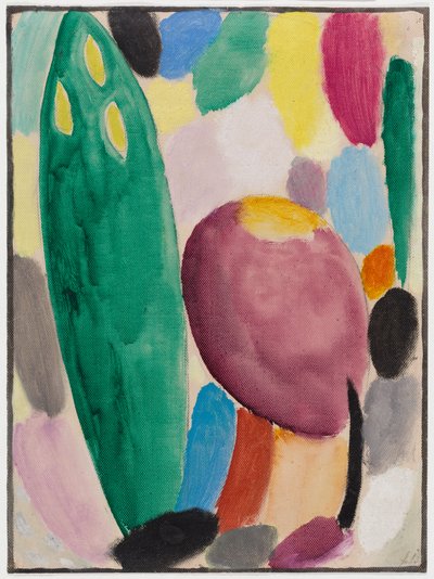 Variasjon (Trær) av Alexej von Jawlensky