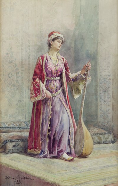 En haremmusiker, 1888 av Alexina MacRitchie