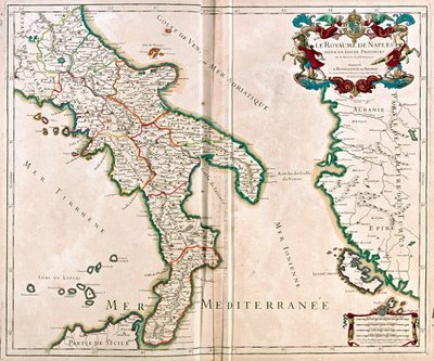 Neapel, Italien von Alexis-Hubert Jaillot