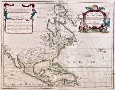 Nordamerika von Alexis-Hubert Jaillot