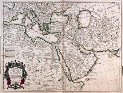 Türkei - Arabien und Iran von Alexis-Hubert Jaillot