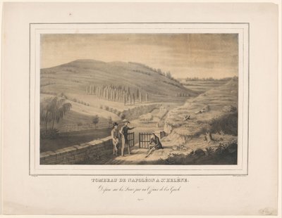 Graf van Napoleon op Sint-Helena Napoleons grav i Ste. Helena (tittel på objekt) av Alexis Bafcop