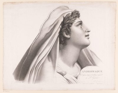 Andromache Andromaque (tittel på objekt) av Alexis François Girard