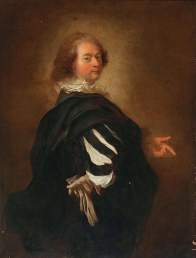 Selvportrett, tidlig på 1730-tallet. av Alexis Grimou